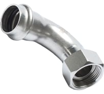 Угольник FRANTA с накидной гайкой ВПр-ВР 90, 22хG3/4, из нержавеющей стали SUS 304, V17223400G