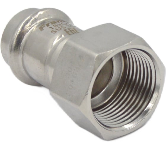 Переходник FRANTA ВПр-ВР, 18хG3/4, из нержавеющей стали SUS 304, 2 шт V12183400G-2