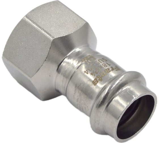 Переходник FRANTA ВПр-ВР, 18хG3/4, из нержавеющей стали SUS 304, 2 шт V12183400G-2