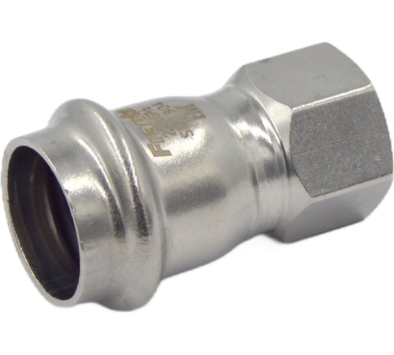 Переходник FRANTA ВПр-ВР, 22хG1/2, из нержавеющей стали SUS 304, 2 шт V12221200G-2