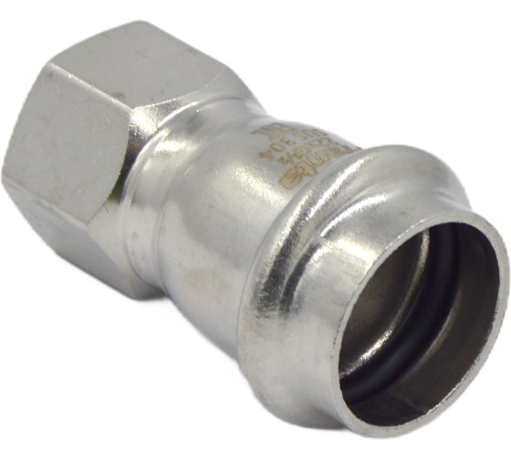 Переходник FRANTA ВПр-ВР, 22хG1/2, из нержавеющей стали SUS 304, 2 шт V12221200G-2