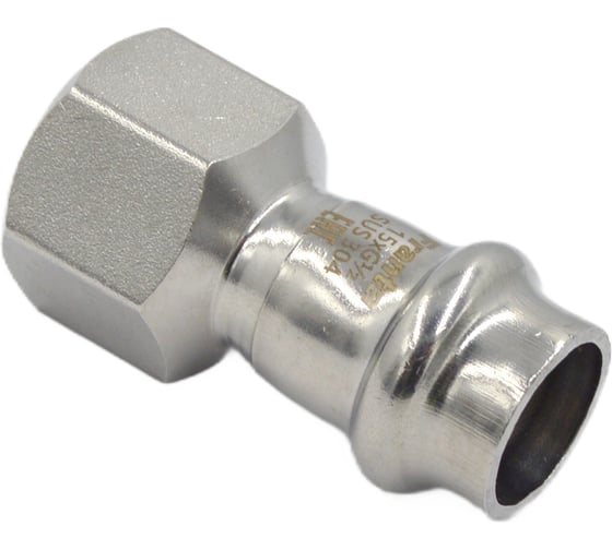 Переходник FRANTA ВПр-ВР, 15хG1/2, из нержавеющей стали SUS 304, 2 шт V12151200G-2