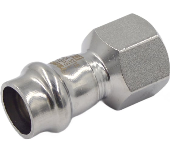 Переходник FRANTA ВПр-ВР, 15хG1/2, из нержавеющей стали SUS 304, 2 шт V12151200G-2