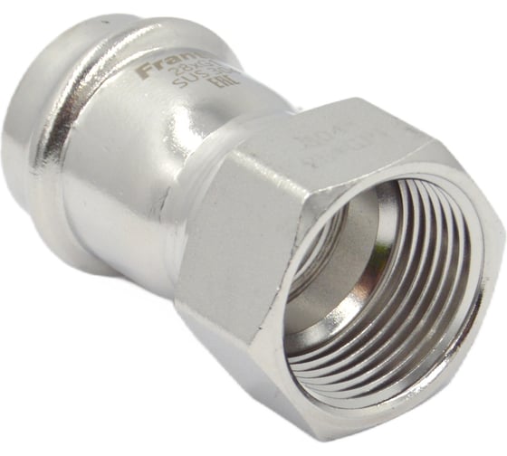 Переходник FRANTA ВПр-ВР, 28хG1, из нержавеющей стали SUS 304, V12281000G