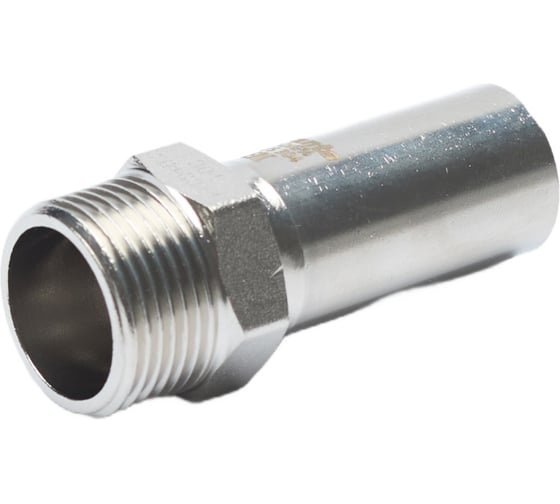 Переходник FRANTA НПр-НР, 22хG3/4, из нержавеющей стали SUS 304, 2 шт V34223400G-2 1