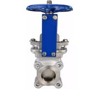 Задвижка шиберная DN.ru 304-304-M-1W-Fb-S Ду150 Ру10 управление штурвал, WENZ D040-09341