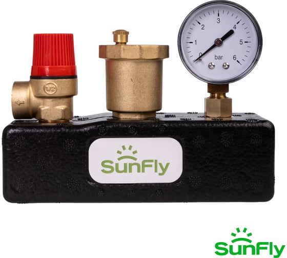 Группа безопасности котла SUNFLY 1 в теплоизоляции (XF90333K-1) SF0343150