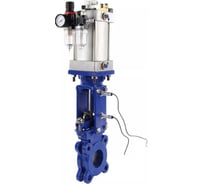 Задвижка DN.ru GGG40-304-EPDM-2W-Fb-2P Ду125 Ру10, пн.привод, пн.распр, инд. датчики, БПВ D040-09930