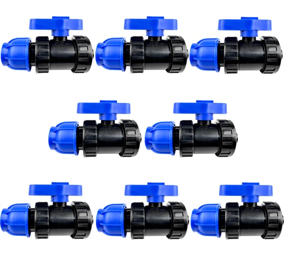 Кран BOUTTE ПНД 32 - НР 3/4", 8 шт 9277840