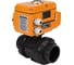 Кран шаровой НПВХ-НПВХ-E-FP-GRM-ISO Ду50 Ру10 DN.ru с электроприводом QT-005 380В D160-66325 7