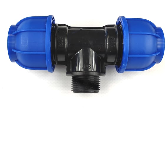 Переходной тройник BOUTTE ПНД 25 - НР 3/4" - 25, 10 шт 9277444