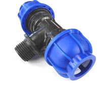 Переходной тройник BOUTTE ПНД 20 - НР 1/2" - 20, 10 шт 9277420