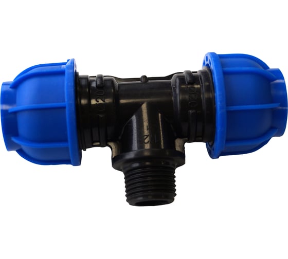 Переходной тройник BOUTTE ПНД 20 - НР 1/2" - 20, 10 шт 9277420