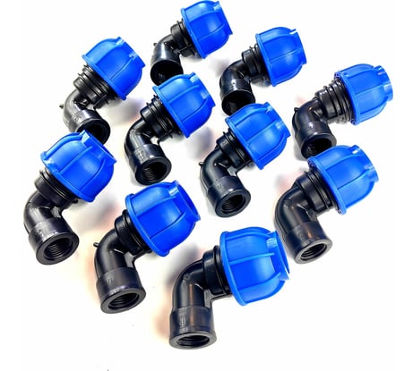 Угол BOUTTE ПНД 25 - ВР 1/2", 10 шт 9277611