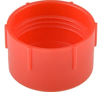 Заглушка пластиковая с внутренней резьбой Миниворкс GAS/BSP 3/8"x19, цвет красный – (20 шт.) CF3/8