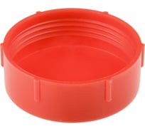 Заглушка пластиковая с внутренней резьбой Миниворкс GAS/BSP 2,1/2"x11, цвет красный – (2 шт.) CF2,1/2