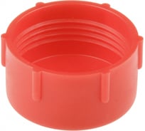 Защита наружной резьбы Миниворкс M25×1,5, цвет красный – (10 шт.) CF25x1,5