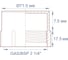 Заглушка пластиковая с внутренней резьбой Миниворкс GAS/BSP 2,1/4"x11, цвет красный – (2 шт.) CF2,1/4 4