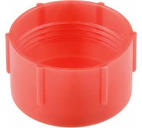 Заглушка пластиковая с внутренней резьбой Миниворкс GAS/BSP 5/8"x14, цвет красный – (20 шт.) CF5/8