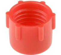 Заглушка пластиковая с внутренней резьбой Миниворкс M12x1,5, цвет красный – (25 шт.) CF12x1,5