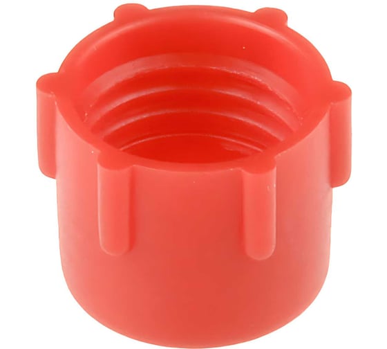Заглушка пластиковая с внутренней резьбой Миниворкс M12x1,5, цвет красный – (25 шт.) CF12x1,5 1