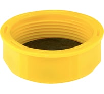 Защита наружной резьбы Миниворкс GAS/BSP 1 1/2"×11, цвет желтый – (1 шт.) CFT1,1/2
