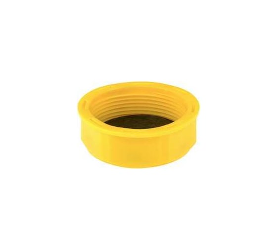 Защита наружной резьбы Миниворкс GAS/BSP 1 1/2"×11, цвет желтый – (1 шт.) CFT1,1/2
