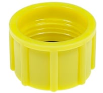 Колпачок Миниворкс пластиковый, с внутренней резьбой 3/8", цвет желтый, 5 шт. EP505-G3/8