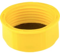 Колпачок Миниворкс пластиковый, с внутренней резьбой M30x2, цвет желтый, 3 шт. CFT30x2