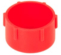 Защита наружной резьбы Миниворкс M28×1,5, цвет красный, 10 шт. CFV28x1,5