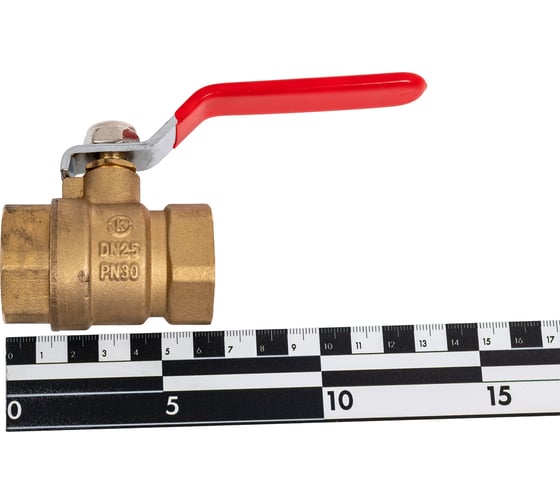 Шаровой кран TITAN LOCK 1in резьба BSP, латунь TL100BVBR