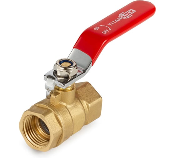 Шаровой кран TITAN LOCK 1in резьба BSP, латунь TL100BVBR