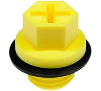 Защита внутренней резьбы Миниворкс M12×1,5, цвет желтый, 10 шт. EP437-M12x1,5