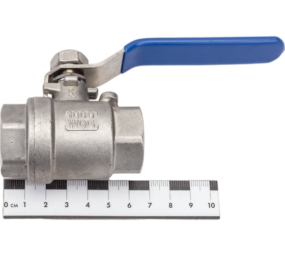 Шаровой кран TITAN LOCK 0,75in резьба BSP, нерж. сталь TL75BVSS
