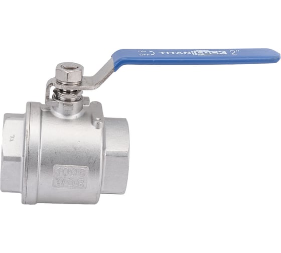 Шаровой кран TITAN LOCK 2in резьба BSP, нерж. сталь TL200BVSS