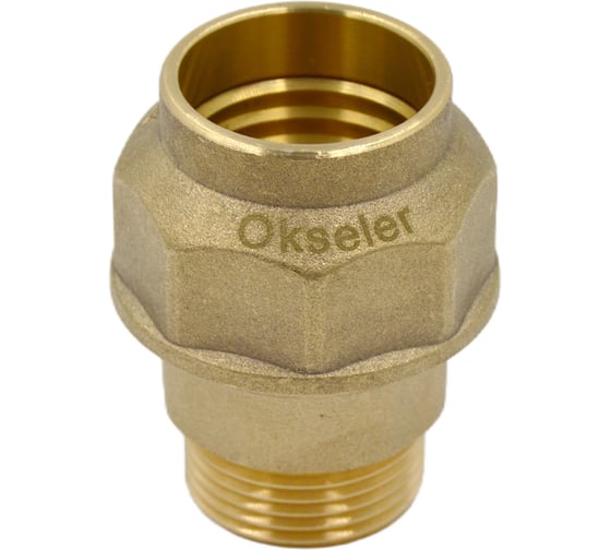 Переходник для ПНД труб okseler 32x1 НР oks00392