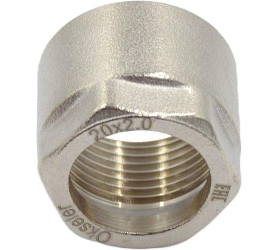 Фитинг компрессионный для PEX труб OKSELER 16x2.0x3/4, 2 шт oks00397-2