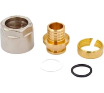 Фитинг компрессионный для PEX труб OKSELER 20x2.0x3/4, 2 шт oks00398-2