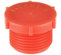 Защита внутренней резьбы Миниворкс M22x1.5, красный, 10 шт TFU22x1.5