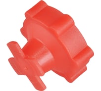 Заглушка пластиковая для защиты внутренней резьбы Миниворкс М33-36, модель TPU, цвет красный – (5 шт.) TPU33/36