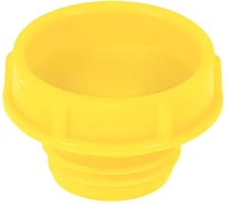 Защита внутренней резьбы Миниворкс M16×1, цвет желтый – (10 шт.) TFUGM16х1