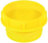 Колпачок пластиковый для защиты внутренней резьбы Миниворкс М36х1.5, желтый, 3 шт TFUGM36х1.5