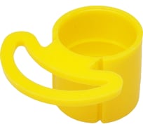 Колпачок пластиковый под наружную резьбу Миниворкс М12, модель TLS, желтый, 30 шт TLS12