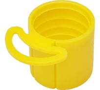 Колпачок пластиковый под наружную резьбу Миниворкс М18, серия TLS, желтый, 25 шт TLS18