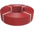 Труба ROKNI PE-Xa EVOH 17x2,0 бухта 500 метров красная Rok00014 1
