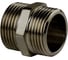 Ниппель ДМЗ DN15 (1/2") НР/НР латунь никель, 6 шт ДМЗ.005.15Н 3