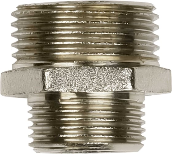 Ниппель переходной ДМЗ DN20x25 (3/4"НР х 1"НР) латунь, 3 шт ДМЗ.006.20х25