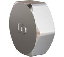 Заглушка ДМЗ DN25 (1") ВР латунь никель (упаковка 3 шт) ДМЗ.004.25Н