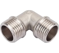 Угол 90 ДМЗ DN20 (3/4") НР/НР латунь (упаковка 2 шт) ДМЗ.009.20