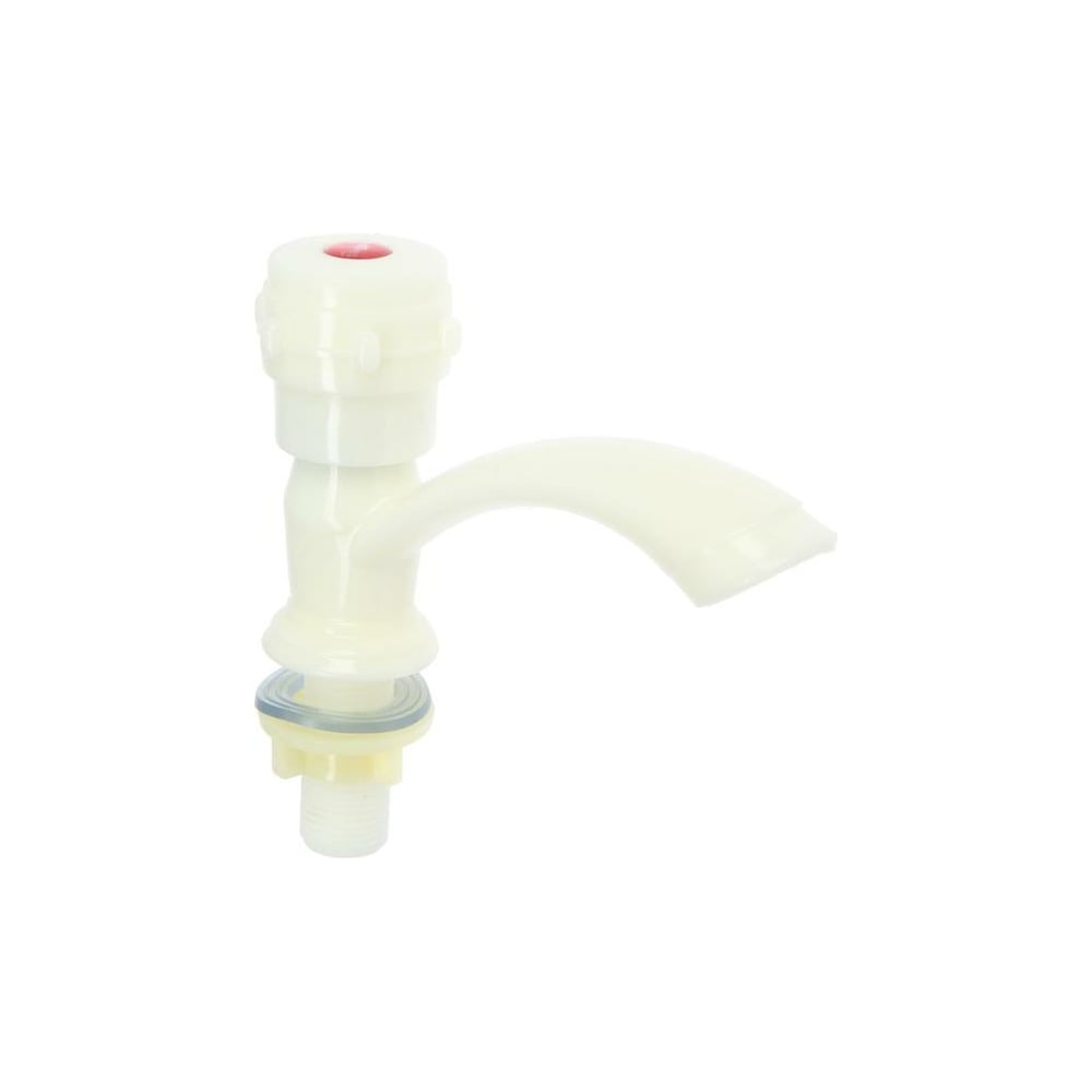 Кран на одну воду ZEIN Z2023 круглая ручка, пластик, короткий излив ...